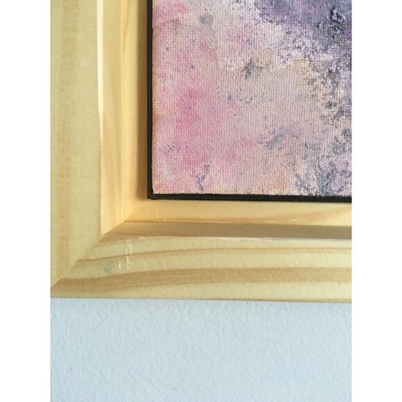 Original Framed Painting of Prayer Plant, Boho Nature Art Christmas  Gift - Picture 9 of 10